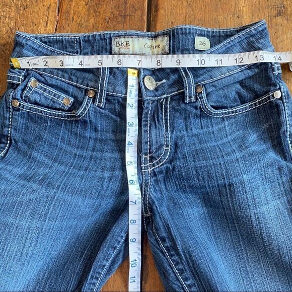 BKE Denim Culture Cropped Capri Jeans 26 - Picture 7 of 10